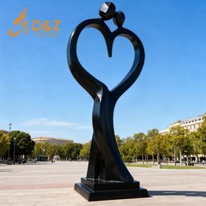 D & Z arte del gruppo artistico moderno casa e giardino decorazione scultura fatta a mano per esprimere emozione astratta scultura d'amore - Product Image 2