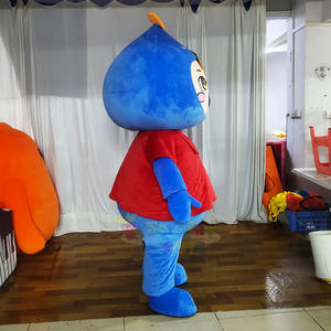 Disfraz <span class=keywords><strong>de</strong></span> Mascota Personalizado OEM con Diseño <span class=keywords><strong>de</strong></span> Gota <span class=keywords><strong>de</strong></span> Agua, Talla Adulto, Camiseta Intercambiable, Estructura <span class=keywords><strong>de</strong></span> Espuma Suave, Marca Ambiental <span class=keywords><strong>de</strong></span> ONGs Acuáticas - Product Image 2