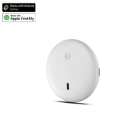 Fonctionne avec Apple Find My et Google Find Hub, traceur mondial à double système, étiquette pour clés, sac, portefeuille, bagages, enfants, batterie remplaçable