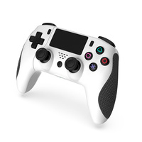 Manette sans fil BT DOBE antidérapante et résistante à la transpiration avec gyroscope 6 axes intégré et double vibration moteur pour PS4