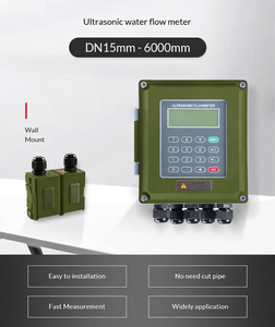 Water Wastewater Treatment <b>Clamp</b> on Inline <b>Pipe</b> High Precision Ultrasonic Flow Meter - Product Image 4