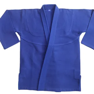 Royal Blue Pearl Weave BJJ Gi, BJJ gis for Adults, 100% Breathable Cotton Fabric Pakistan BJJ kimono
