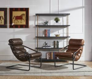 THADDEUS-Estantería abierta, estante Industrial <span class=keywords><strong>y</strong></span> Vintage <span class=keywords><strong>de</strong></span> hierro, Metal <span class=keywords><strong>y</strong></span> <span class=keywords><strong>madera</strong></span> para libros - Product Image 2