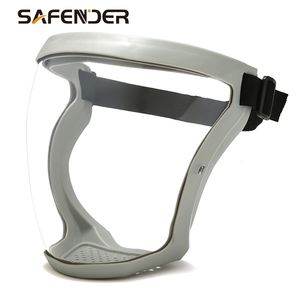 Anti niebla PPE Protección contra derrames químicos Escudo facial de seguridad Máscara facial completa Protección facial - Product Image 3