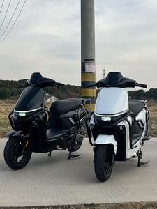 Motocicleta Urbana Vintage de 800W y 72V con Cuadro de Acero al Carbono de 3 Velocidades, Motor en el Buje Trasero, Batería de Litio y Sensor Digital - Product Image 2