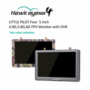 Hawk Eye küçük Pilot 4 dahili DVR monitör ile 5.8G çift resepsiyon FPV ekran - Product Image 2