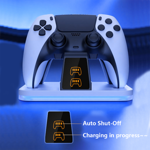 Base de Carga Doble para Controlador PS5/PS5 Elite, Base de Carga Rápida RGB para <span class=keywords><strong>DualSense</strong></span>/Edge - Product Image 3