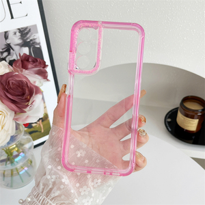 เคสโทรศัพท์ทีพียูมีกรอบด้านหน้าแบบใสมีกลิตเตอร์สำหรับ Reno 11F <span class=keywords><strong>5G</strong></span> 12 Oppo A59 <span class=keywords><strong>5G</strong></span> - Product Image 2