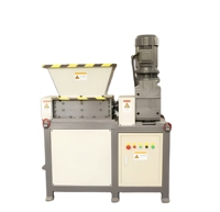 Broyeur automatique de déchets plastiques en acier inoxydable avec moteur en alliage, engrenage et roulement, machine de granulation de déchets plastiques
