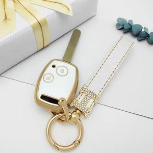 Para <span class=keywords><strong>Honda</strong></span> Fit CIVIC <span class=keywords><strong>JAZZ</strong></span> Pilot Accord Freed Pilot StepWGN Insight 2/3 botones carcasa de llave TPU funda de llave de coche accesorio - Product Image 2