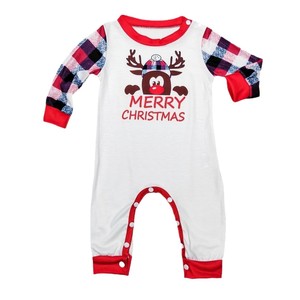 Pijamas de Natal para Família, Manga Longa, Gola Redonda, Roupas de Dormir para Pais e Filhos, Atacado em Estoque - Product Image 5
