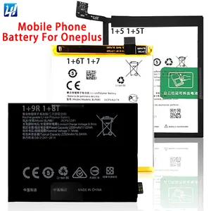 OEM Oneplus s1 hight 품질 배터리 Oneplus s2 X 3 3T 5 5T 6 6T 7 7T 프로 8 8T 프로 9 9T 9R 휴대 전화 배터리 Oneplus 5 Longhe