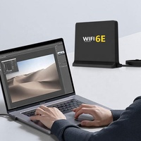 Gain élevé 2.4G 5.8G 6GHz 3FT RG174 RP- TS9 connecteur antenne Base magnétique WiFi 6E 12dBi Vertical pour carte routeur PC