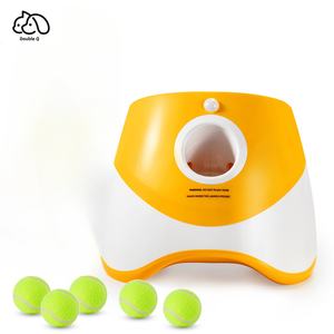 Pelontar Bola Otomatis untuk Hewan Peliharaan, Mainan Interaktif dengan Bola Tenis, Aksesoris Hewan Peliharaan, Mesin Pelempar Bola untuk Anjing - Product Image 6