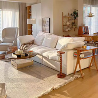 Modulares Schnitts ofa Wohnzimmer möbel Nordic Modern White Modular Schnitts ofa Sofa garnituren