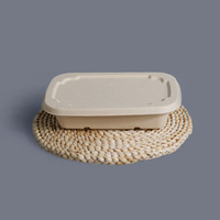Assiettes à dîner rondes de 9 pouces, écologiques, jetables et biodégradables