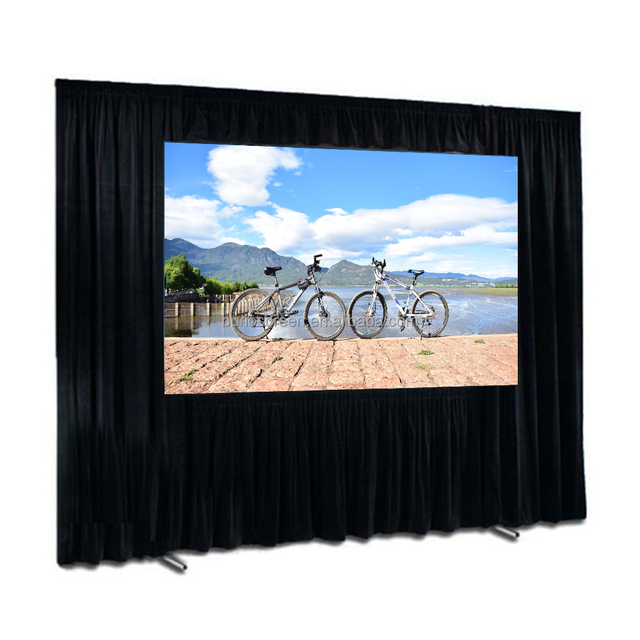 6' X 8' Fast Fold Projector Projection Screen With Dress Kit