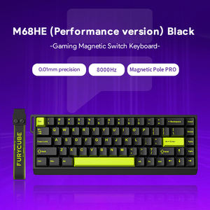 Furycube M68 HE 60% Wired Gaming <b>Keyboard</b> Hall Effect Magnetic Switch RGB Backlit 0.125ms Rapid Trigger Adjustable Actuation - Product Image 3