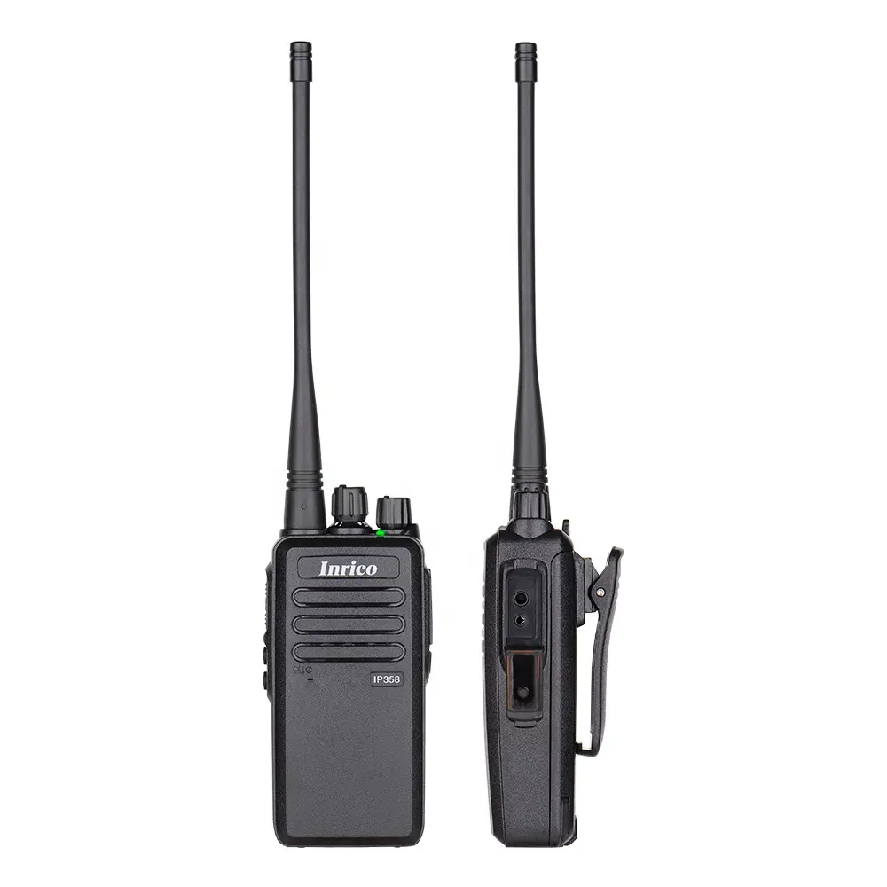 Inrico Ip358 16 Kanaals Tweeweg Radio Ip66 Waterdichte Walkie Talkie Vhf Uhf Analoge Radio