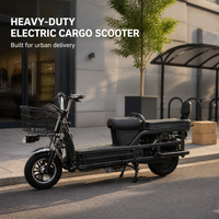 Moto électrique tout-terrain robuste pour adultes, capacité de charge 300 kg, moteur sans balais, autonomie 100-260 km
