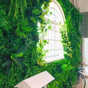 Planta Artificial para <span class=keywords><strong>Pared</strong></span>, Luz Navideña para Árbol Grande, Plantas Artificiales para Exteriores, <span class=keywords><strong>Pared</strong></span> Verde - Product Image 6