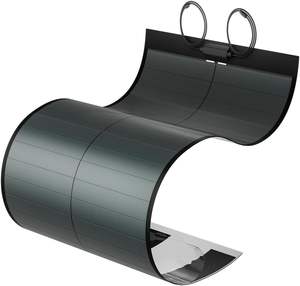 Pannello Solare Flessibile a Film Sottile AISmartlink 100W, il Pannello Solare Più Flessibile Anti-Ombreggiamento con Nastro per Facile Installazione - Product Image 1