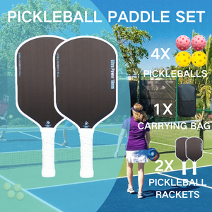 Chất lượng cao tùy chỉnh sợi carbon pickleball mái chèo 16mm thermoformed hạt mờ bề mặt chưa từng có kiểm soát giải trí - Product Image 6