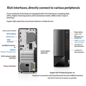 <span class=keywords><strong>Computer</strong></span> <span class=keywords><strong>Desktop</strong></span> Lenovo Yangtian M460 Originale a Prezzo Conveniente, Intel Core I3/I5/I7 14a Gen, 8GB RAM, 512G SSD - Product Image 6