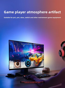 Thông minh môi trường xung quanh TV <span class=keywords><strong>LED</strong></span> Đèn nền Sync Box Kit nhựa cơ thể đèn với Strip Lights đối với trò chơi/PC/TV thông minh Strip Lights - Product Image 4