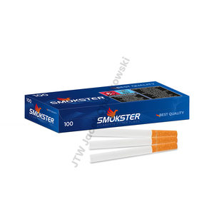 100% Easy Filling and Smooth Experience Pre <strong>Rolled</strong> <strong>Filter</strong> <strong>Cigarette</strong> Tubes with Classic White Paper Shell for 100 Piece Per Pack - Product Image 1
