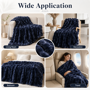 Manta Rectangular Ultra Suave <span class=keywords><strong>de</strong></span> Piel Sintética para Sala <span class=keywords><strong>de</strong></span> Estar, Dormitorio, <span class=keywords><strong>Viajes</strong></span>, Colores, Tamaños y Empaque Personalizados OEM - Product Image 3