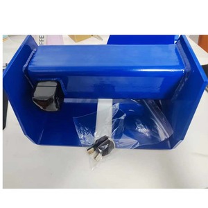 Easy-Operate High <b>Security</b> Trailer Lock, Sliding Container Door Lock for Vertical Cargo <b>Bars</b>. - Product Image 1