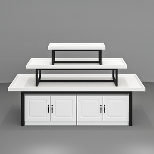 ชั้นวางสินค้าแบบตั้งพื้นโลหะทันสมัย ประกอบง่าย สำหรับซูเปอร์มาร์เก็ต ห้างสรรพสินค้า ชั้นวางผักผลไม้ ร้านค้าปลีก ลดราคาพิเศษ - Product Image 2