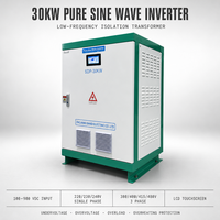 Onduleur triphasé 30 kW à écran LCD, onde sinusoïdale pure, transformateur biphasé 120/240 V, basse fréquence, haute efficacité