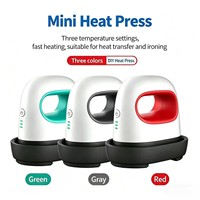 Mini machine d'impression par transfert thermique portable, idéale pour la production artisanale DIY de vêtements, sacs en toile, t-shirts, artisanat Pindou