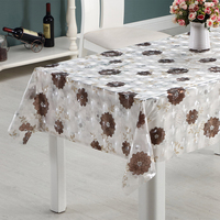 Nappe de table en EVA imprimée RNPT Abstract Ring, motif artistique, imperméable, facile à nettoyer, protection pour la salle à manger à domicile