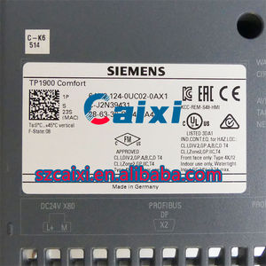 Controlador Lógico Programable (PLC) de Alta Calidad con Pantalla Táctil HMI 6AV2124-0UC02-0AX1 para Automatización Industrial - Product Image 3