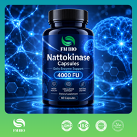 Capsules de Nattokinase à Formule Personnalisée, Enzyme à Haute Activité, Complément Alimentaire, Service OEM