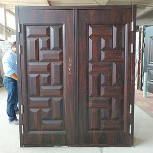 TECHTOP Anti-Theft Steel <strong>Door</strong> Latest Indian <strong>Design</strong> Double <strong>Door</strong> for Main Entrance Home <strong>Pooja</strong> Room &amp; Living Room Gate - Product Image 1