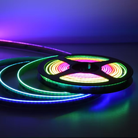 Bande LED RGB Intelligente pour Décoration de Noël, Lumière Ambiante Intérieure en Cuivre 5M 24V USB, Colorée, Certifiée CE, Couleurs Automatiques, Compatible TV