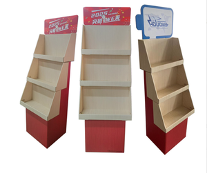 Premium Quality Heavy-Duty Custom Baseball Hat <strong>Display</strong> Stand Foldable <strong>Floor</strong> Stand High Quality Cardboard <strong>Rack</strong> for Retail <strong>Paper</strong> - Product Image 5