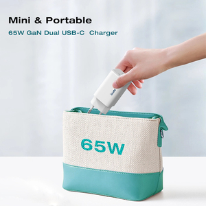 UK EU Plug 65W <span class=keywords><strong>chargeur</strong></span> <span class=keywords><strong>rapide</strong></span> Type C GaN CE GRS KC <span class=keywords><strong>chargeur</strong></span> adaptateur chargeurs de téléphone portable portables pour <span class=keywords><strong>iPhone</strong></span> Samsung <span class=keywords><strong>Apple</strong></span> ordinateur portable - Product Image 5