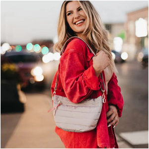 Out-Door Sport Running Waist <strong>Bag</strong> Crossbody <strong>Cell</strong> <strong>Phone</strong> <strong>Bags</strong> Fashion Soft Puffer Women's Messenger <strong>Bag</strong> - Product Image 4