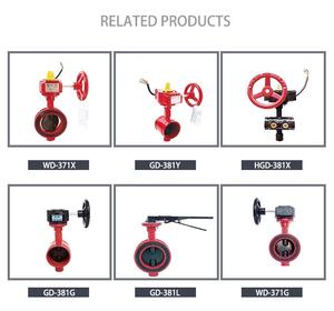 วาล์วผีเสื้อ UL FM แบบปลายร่อง 300PSI - Product Image 5