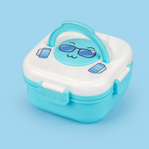 กล่องเบนโตะพลาสติก2025ใหม่1000มล. กล่องอาหารกลางวันถนอมอาหารสำหรับเด็กใช้ในสำนักงานและโรงเรียน - Product Image 1