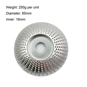 Roue Abrasive pour la sculpture sur bois, outil rotatif, meuleuse d'angle de 85mm pour les disques de ponçage - Product Image 2