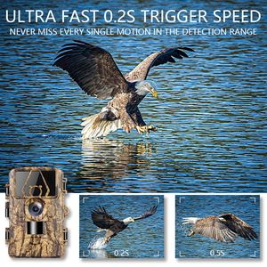 2025 Mini Time Lapse Extérieur 60MP/42MP/36MP/20MP Étanche 32G Wifi 4G Trail Jeu Vision Nocturne <span class=keywords><strong>Chasse</strong></span> <span class=keywords><strong>Chien</strong></span> <span class=keywords><strong>Caméra</strong></span> - Product Image 3