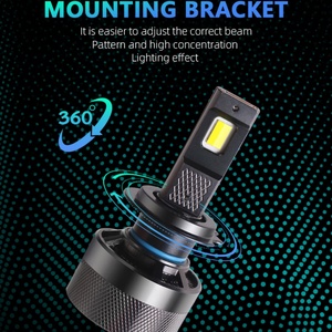 2 ชิ้น หลอดไฟ LED ความสว่างสูง 30000LM 6000K-3000K H11/H1/H7/9005/9006/9012 พร้อมอายุการใช้งานยาวนาน - Product Image 3