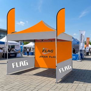 Carpa Plegable Promocional 3x3, Impresión Personalizada, Tela Oxford Resistente a los Rayos UV, Impermeable, Ignífuga, Carpa para Eventos, Carpa de Exhibición - Product Image 1