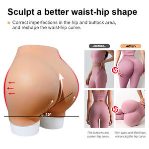 OEM/ODM Damen Formwäsche Große Silikon-Po- und Hüftpolster Silikon-Slips Shapewear Silikon-Po-Pads Po-Vergrößerung Künstlicher Hintern - Product Image 3